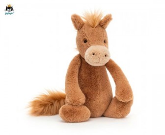 Jellycat 害羞小马（中号：31厘米x12厘米）